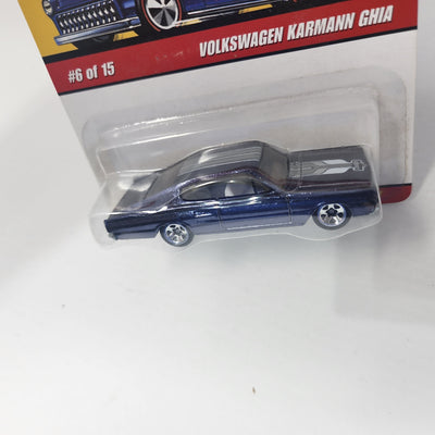 Dodge Charger Error Card has Karmann Ghia * Hot Wheels Classics