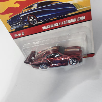 Volkswagen Karmann Ghia * RED * Hot Wheels Classics