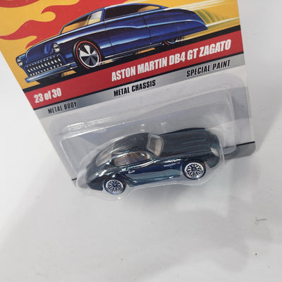 Aston Matin DB4 GT Zagato #23 * Hot Wheels Classics