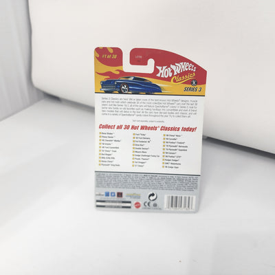 Bone Shaker #1 * Blue * Hot Wheels Classics