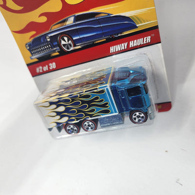 Hiway Hauler #2 * Blue * Hot Wheels Classics