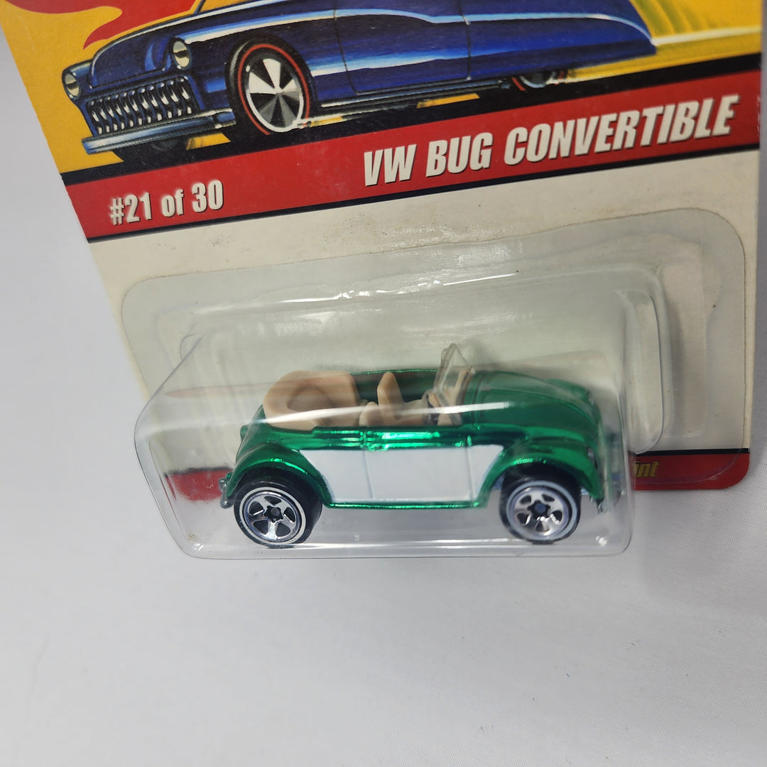 VW Bug Convertible 21 * Hot Wheels Classics
