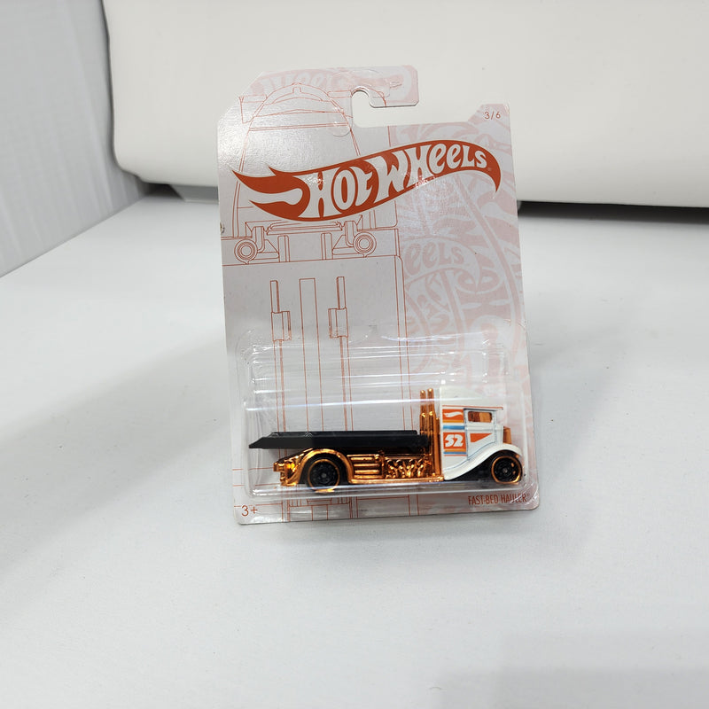 Fast-Bed Hauler * Hot Wheels  52nd Anniversary Pearl & Chrome