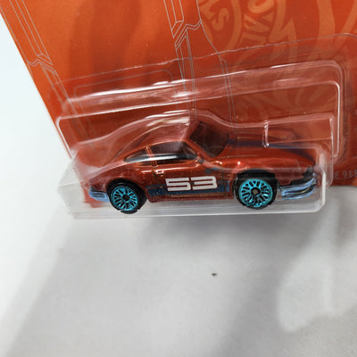 '71 Porsche 911 * Hot Wheels Orange & Blue 53rd Anniversary