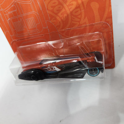 Cadillac Fleetwood * Hot Wheels Orange & Blue 53rd Anniversary