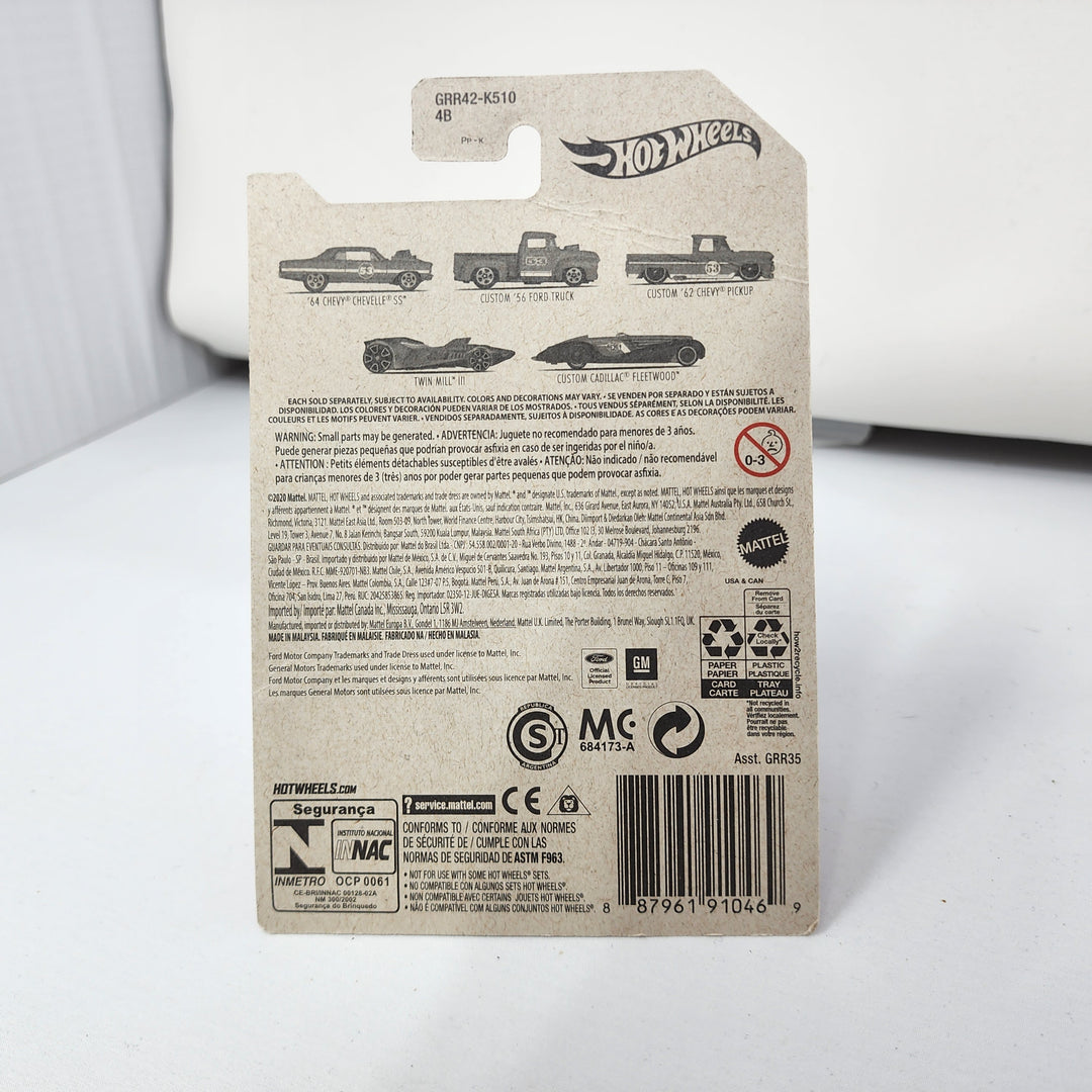 Cadillac Fleetwood * Hot Wheels Orange & Blue 53rd Anniversary