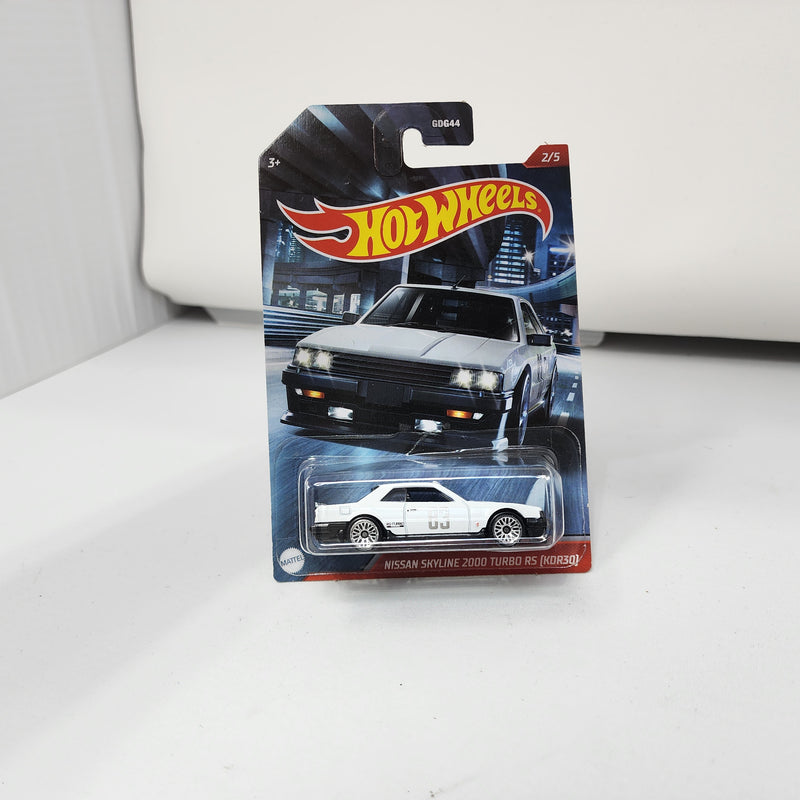 Nissan Skyline 2000 Turbo RS KDR30 * White * Hot Wheels Street Racers