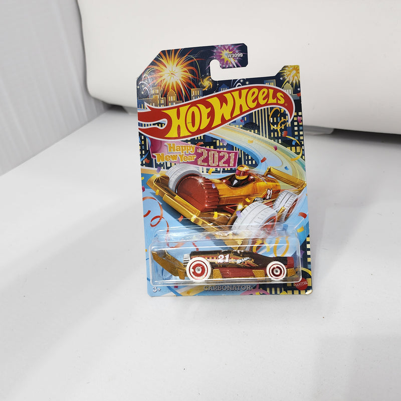 Carbonator 2021 Happy New Year * Hot Wheels
