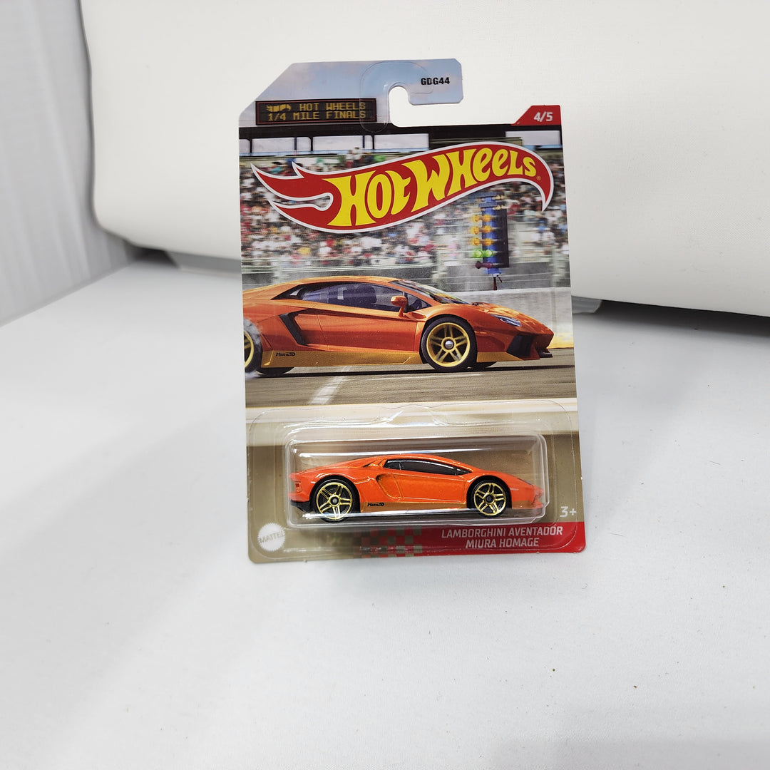 Lamborghini Aventador Miura Homage * Hot Wheels 1/4 Mile Finals