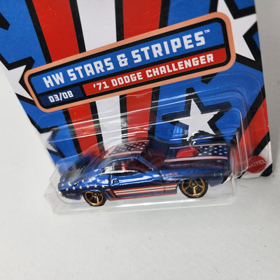 '71 Dodge Challenger * Hot Wheels Stars & Stripes