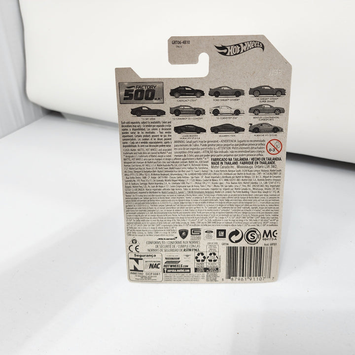 12 Corvette Z06 * White * Hot Wheels Factory 500 HP