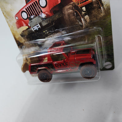 '67 Jeepster Commando * RED * Hot Wheels Mud Runners