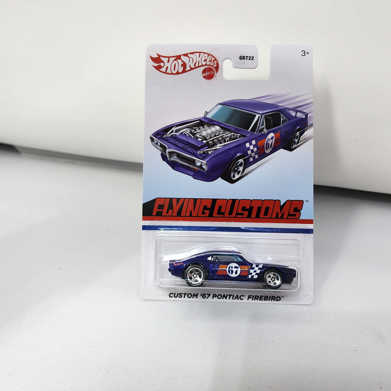 Custom '67 Pontiac Firebird * Purple * Hot Wheels Flying Customs
