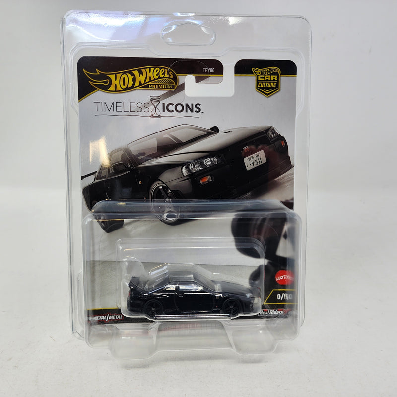 Nissan Skyline GT-R V-Spec * BLACK CHASE * 2025 Hot Wheels Car Culture TIMELESS ICONS