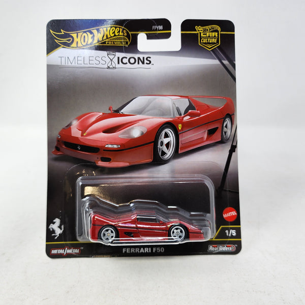 Ferrari F50 * 2025 Hot Wheels Car Culture Timeless Icons Case N
