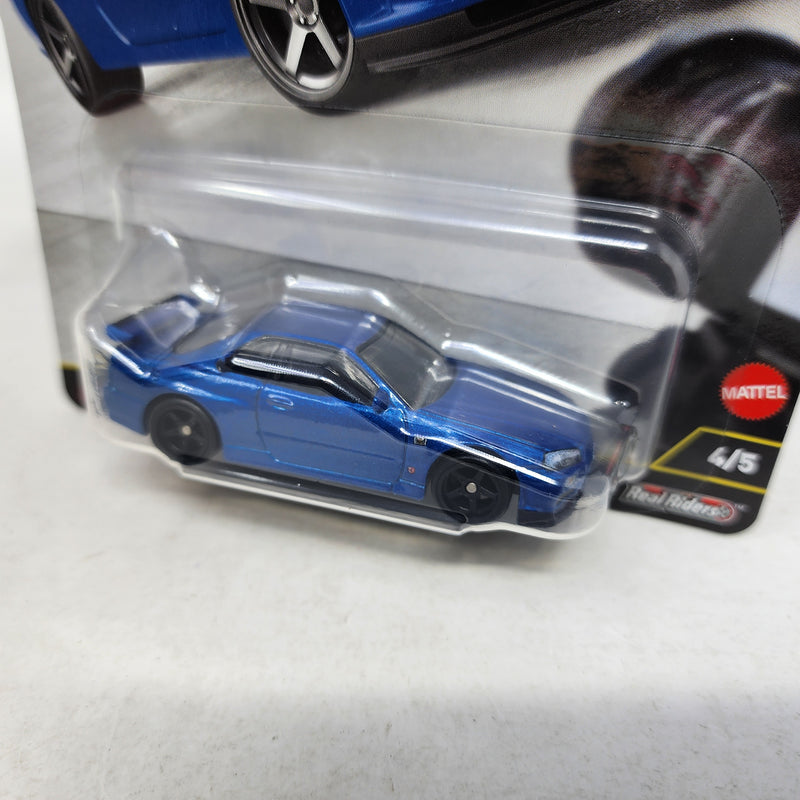 Nissan Skyline GT-R V-Spec * BLUE * 2025 Hot Wheels Car Culture Timeless Icons Case N