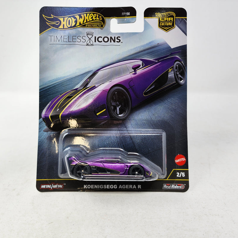 Koenigsegg Agera R * 2025 Hot Wheels Car Culture Timeless Icons Case N