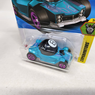Magic 8 Ball Decidedly Go #188 * Teal * 2025 Hot Wheels