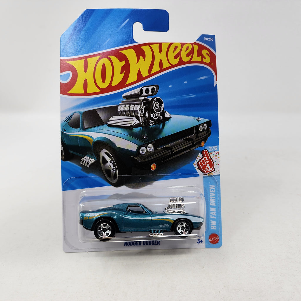 Rodger Dodger #19 * Teal * 2026 Hot Wheels – Wheelcollectors LLC