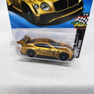 2018 Bentley Continental GT3 #162 * Gold * 2025 Hot Wheels