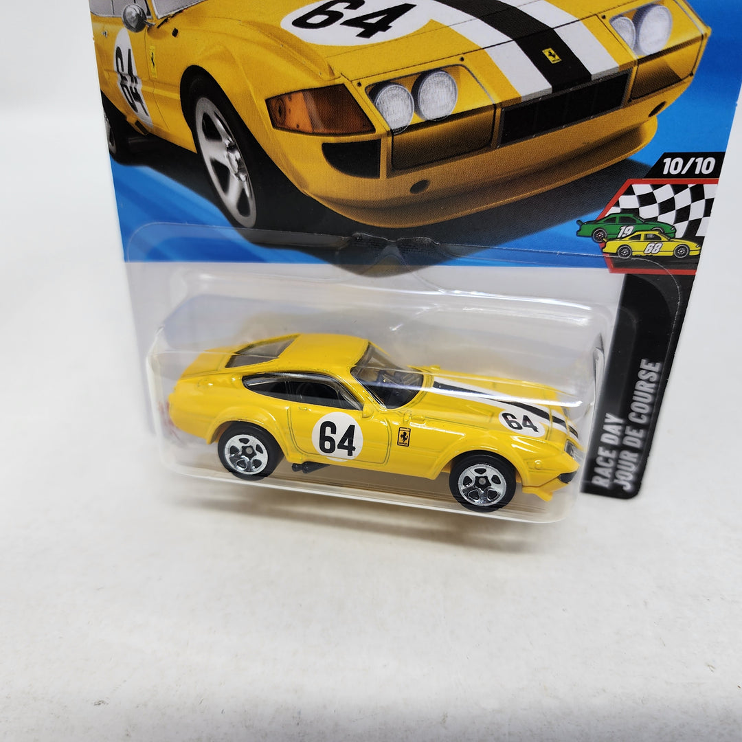 Ferrari 365 GTB4 Competizione #222 * YELLOW * 2025 Hot Wheels