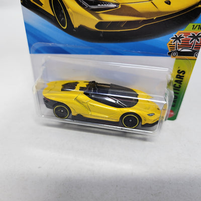 '16 Lamborghini Centenario Roadster #2 * Yellow * 2026 Hot Wheels