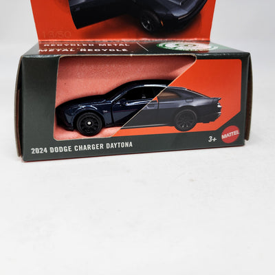 2024 Dodge Charger Daytona * Dark Blue * 2026 Matchbox Moving Parts Case J