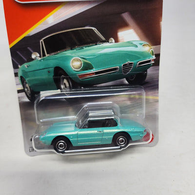 '67 Alfa Romeo Duetto #4 * Aqua * 2026 Matchbox Basic Mainline Case A