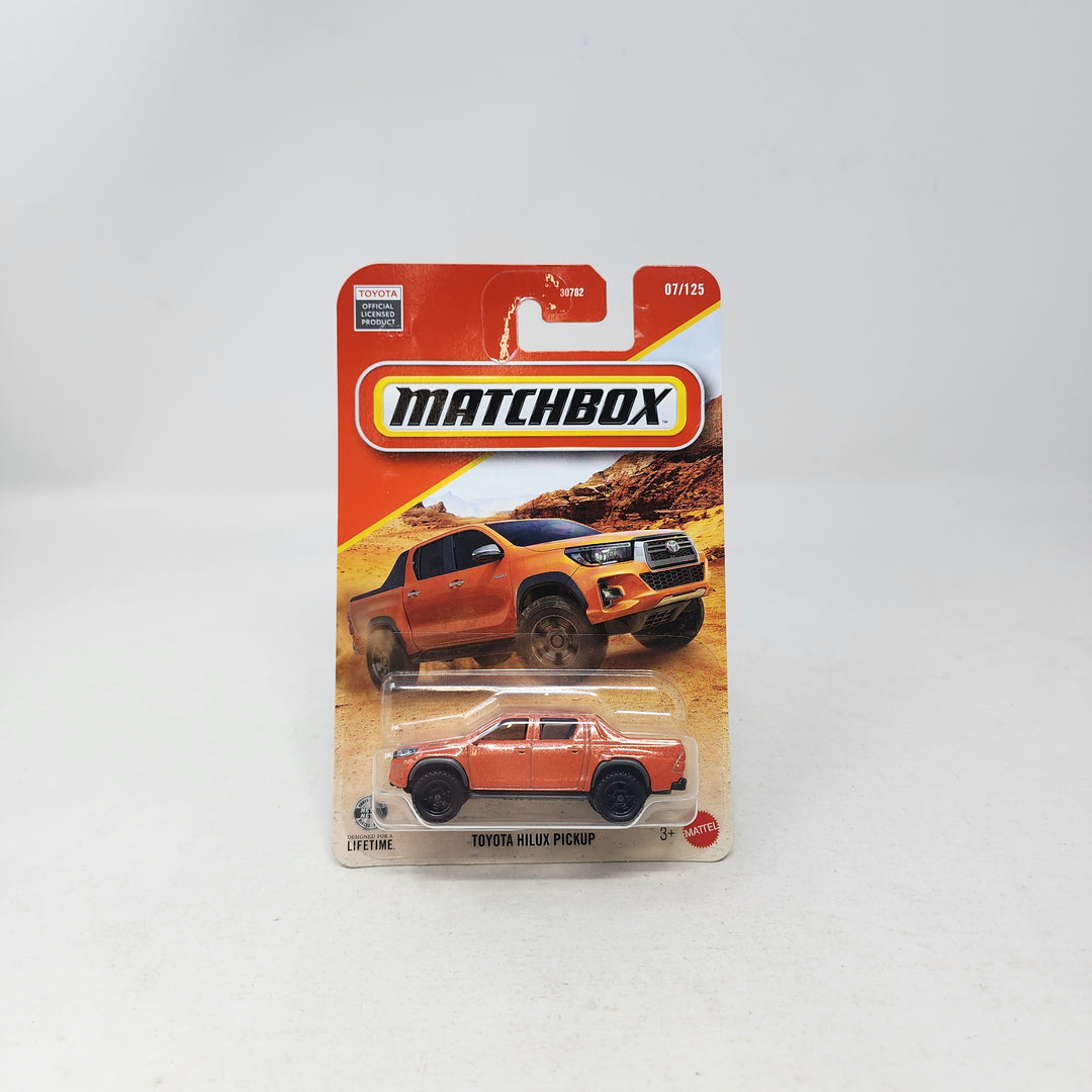 Toyota Hilux Pickup #7 *ORANGE * 2026 Matchbox Basic Mainline