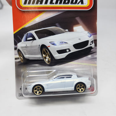 2004 Mazda RX-8 #19 * WHITE * 2026 Matchbox Basic Mainline Case B