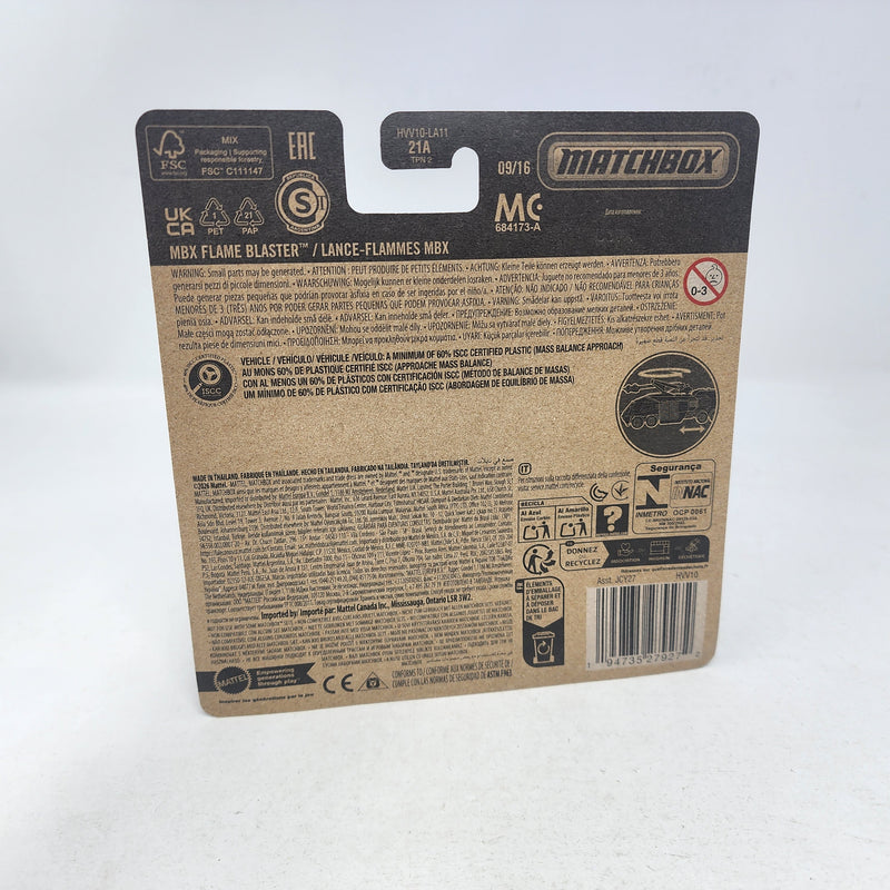 Flame Blaster 9/16 * 2025 Matchbox Working Rigs Case G