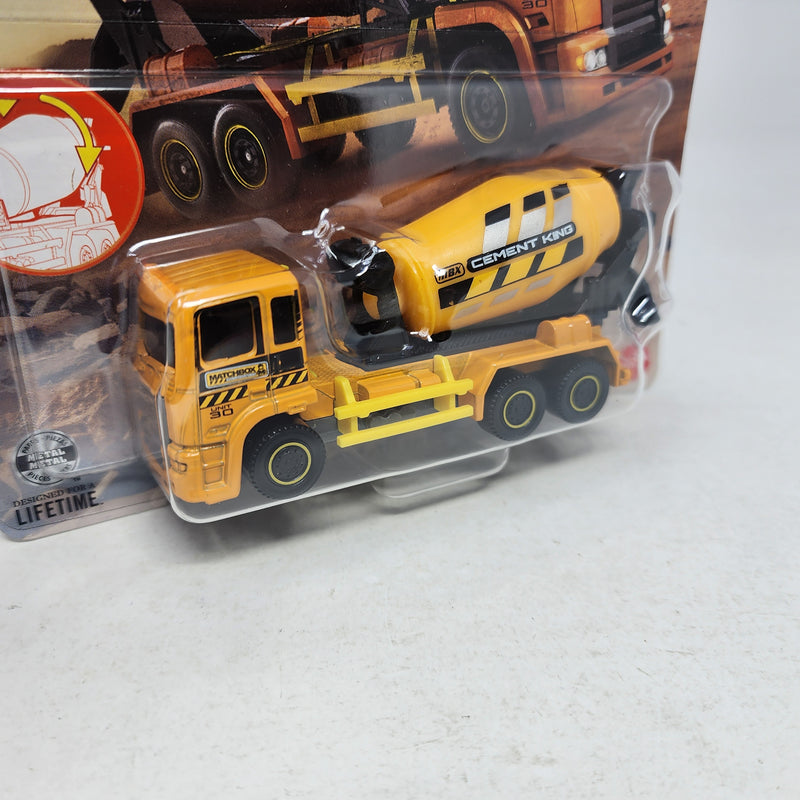 Cement King HD 15/16 * 2025 Matchbox Working Rigs Case G