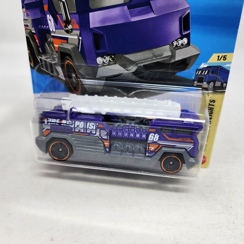 5 Alarm #32 * Purple * 2026 Hot Wheels Case B – Wheelcollectors LLC