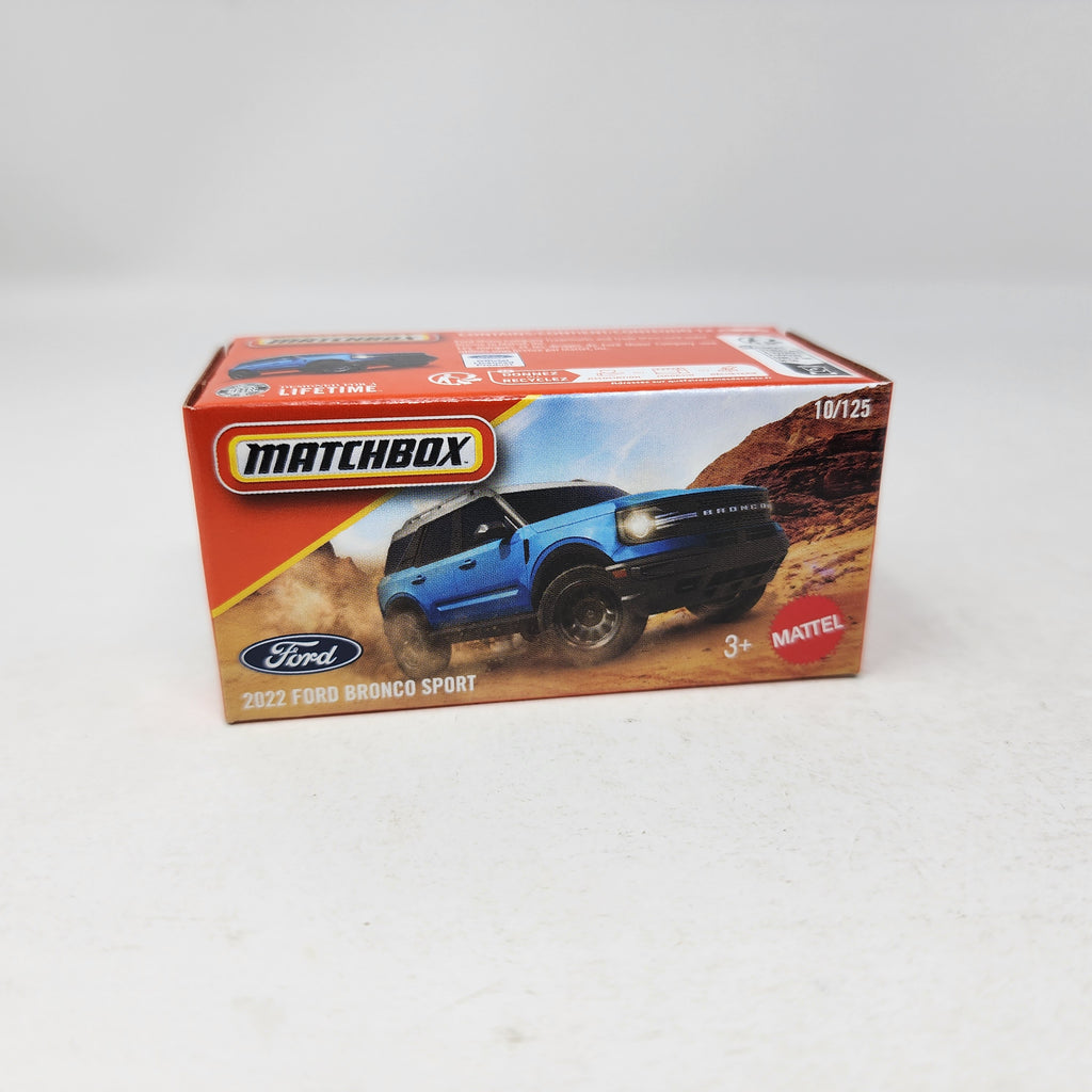 2022 Ford Bronco Sport #10 * 2026 Matchbox Power Grabs Case A