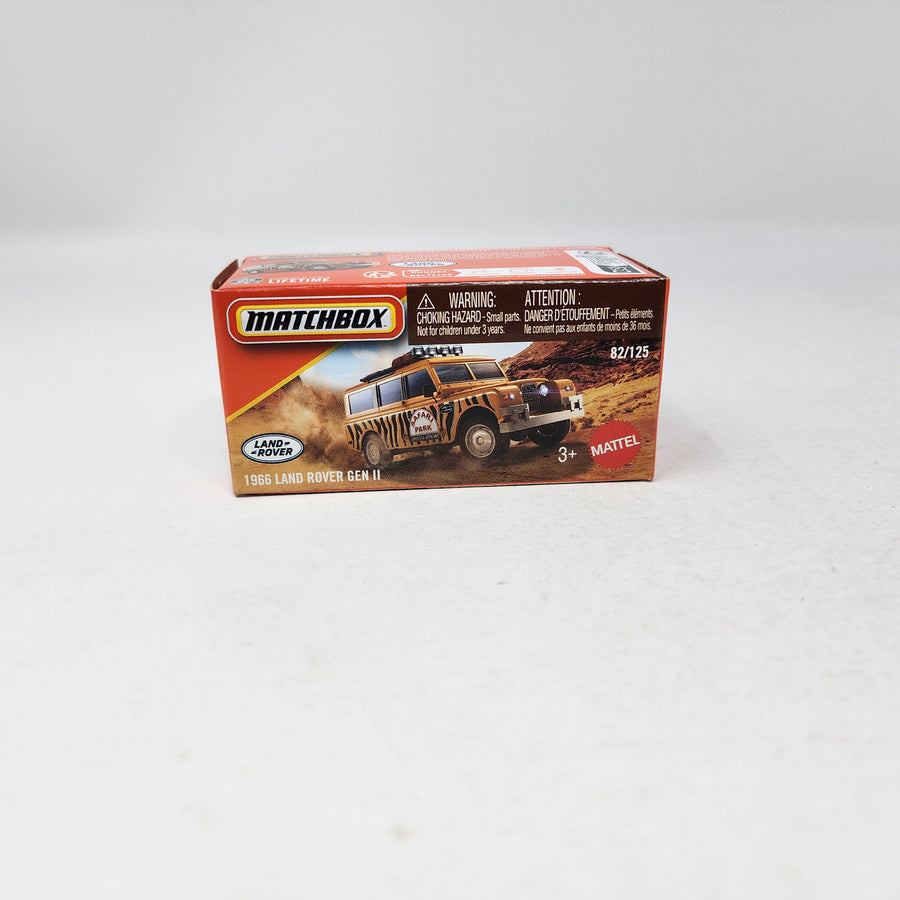 1966 Land Rover GEN II #82 * Orange * 2026 Matchbox Basic Mainline