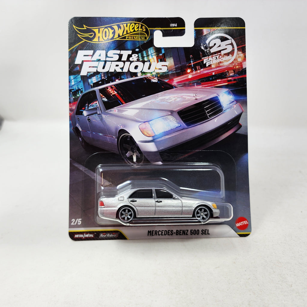 Mercedes-Benz 500 SEL * 2026 Hot Wheels 25th Anniversary Fast