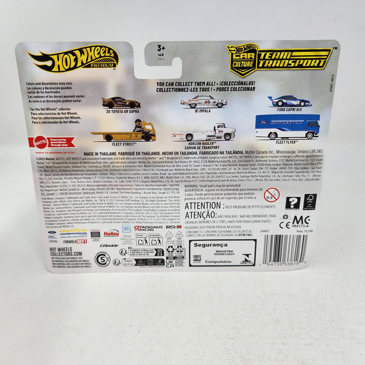 20 Toyota GR Supra & Fleet Street * 2026 Hot Wheels Team Transport