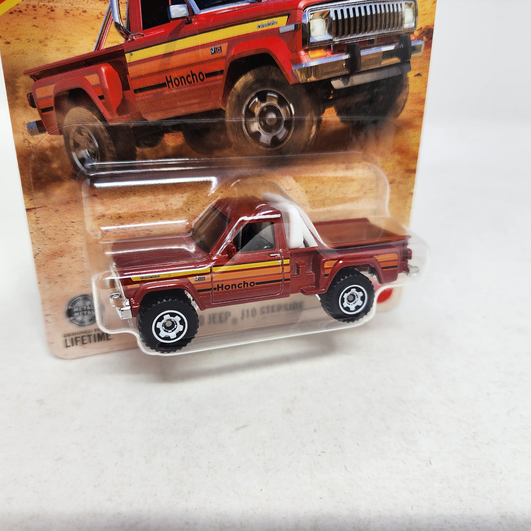 1980 Jeep J10 Stepside #34 * 2026 Matchbox Basic Mainline Case C