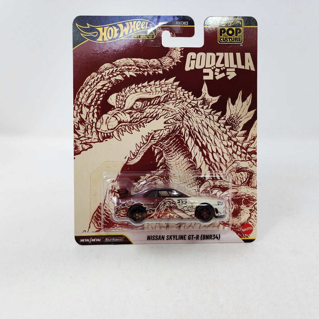 Godzilla Nissan Skyline GT-R BNR34 * 2026 Hot Wheels Premium Pop