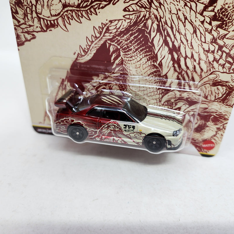 Godzilla Nissan Skyline GT-R BNR34 * 2026 Hot Wheels Premium Pop