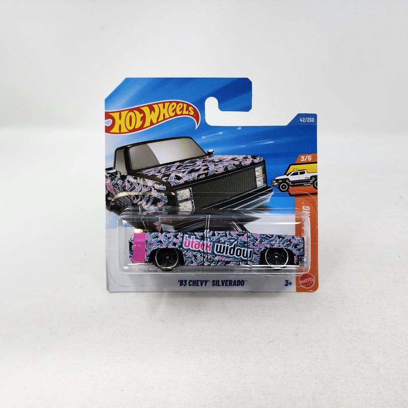 SHORT CARD * '83 Chevy Silverado #42 * Black Widow * 2026 Hot