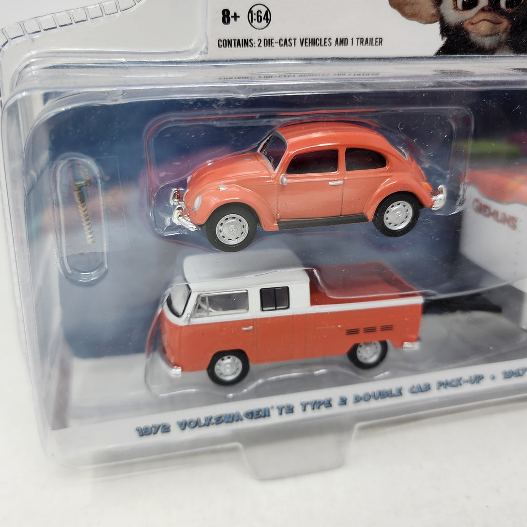 Gremlins Volkswagen Pickup & Beetle * Greenlight Hitch & Hauler