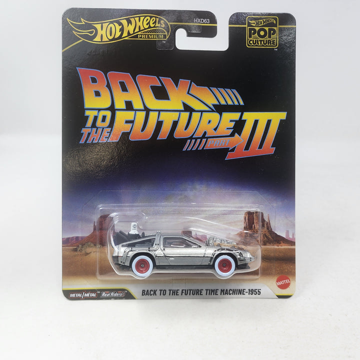 Back to the Future III Time Machine 1955 * 2026 Hot Wheels Pop