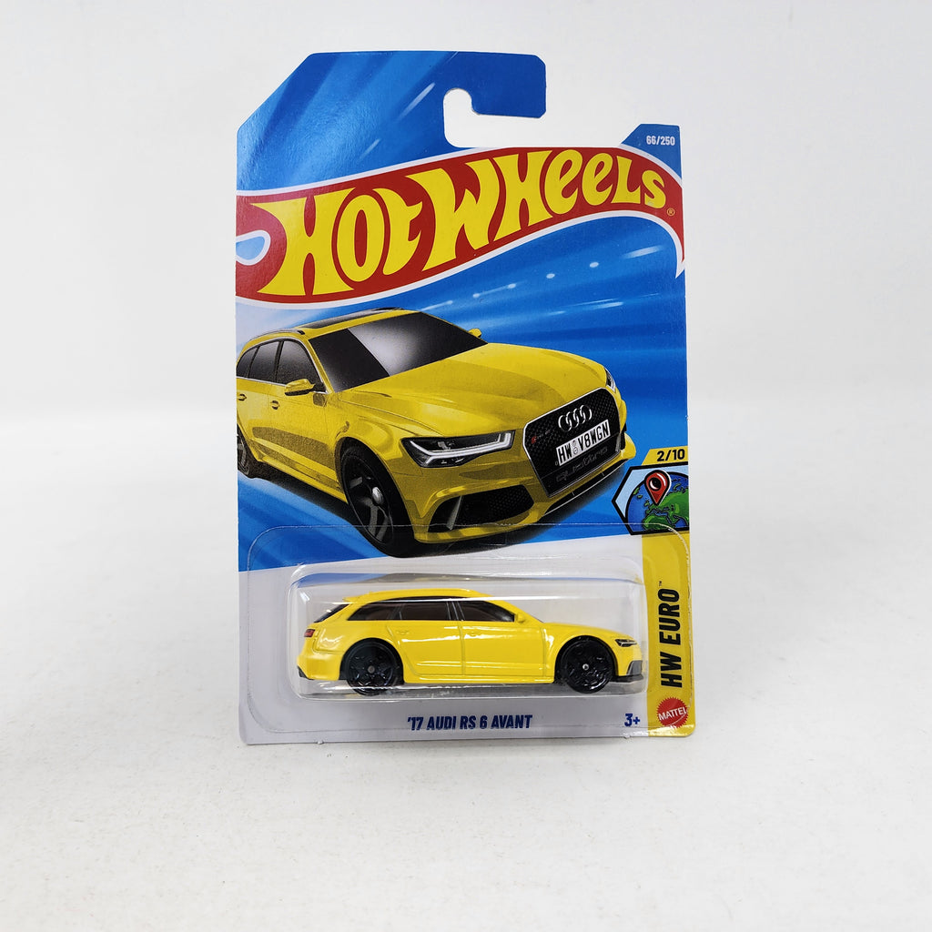 17 Audi RS 6 Avant #66 * YELLOW * 2026 Hot Wheels Case C