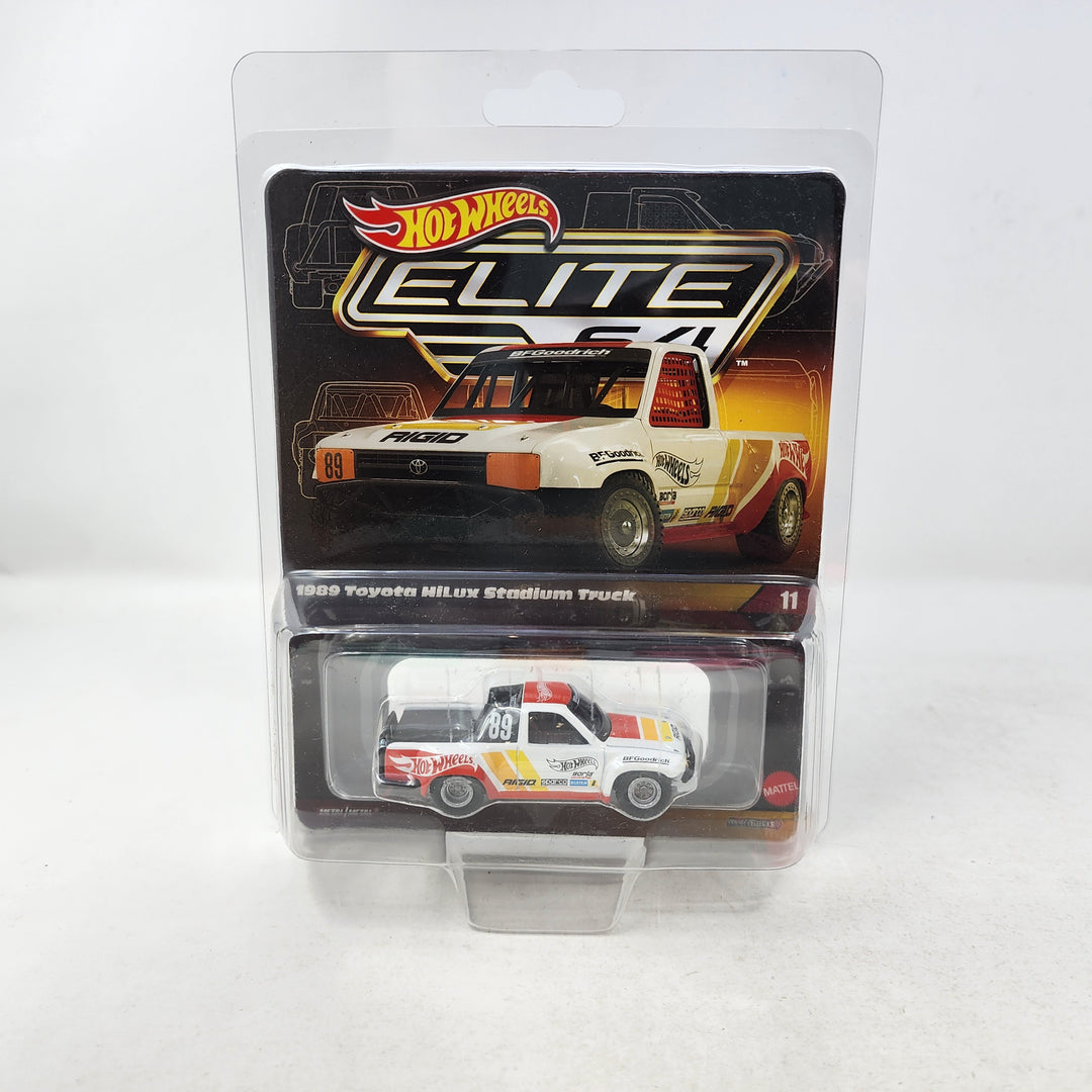 ホットウィール1989 トヨタ・ハイラックス・スタジアム・トラック Hot Wheels Elite 64 1989 Toyota HiLux Stadium Truck Collectible