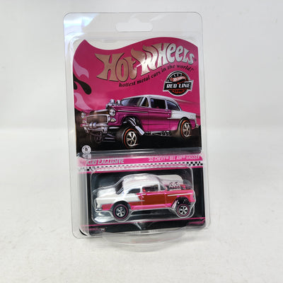 55 Chevy Bel Air Gasser * PINK * Hot Wheels RLC Red Line Club