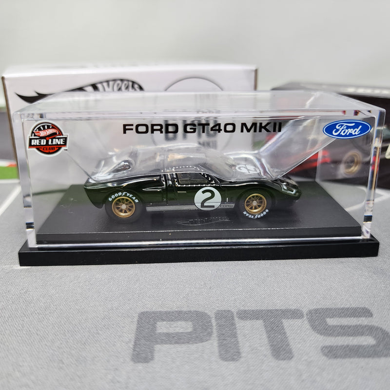 Ford GT40 MK II * Hot Wheels RLC Red Line Club – Wheelcollectors LLC