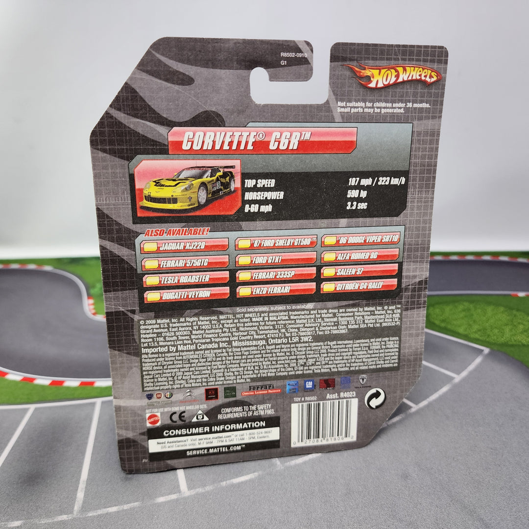 Corvette C6R * Yellow/Black * Hot Wheels Speed Machines