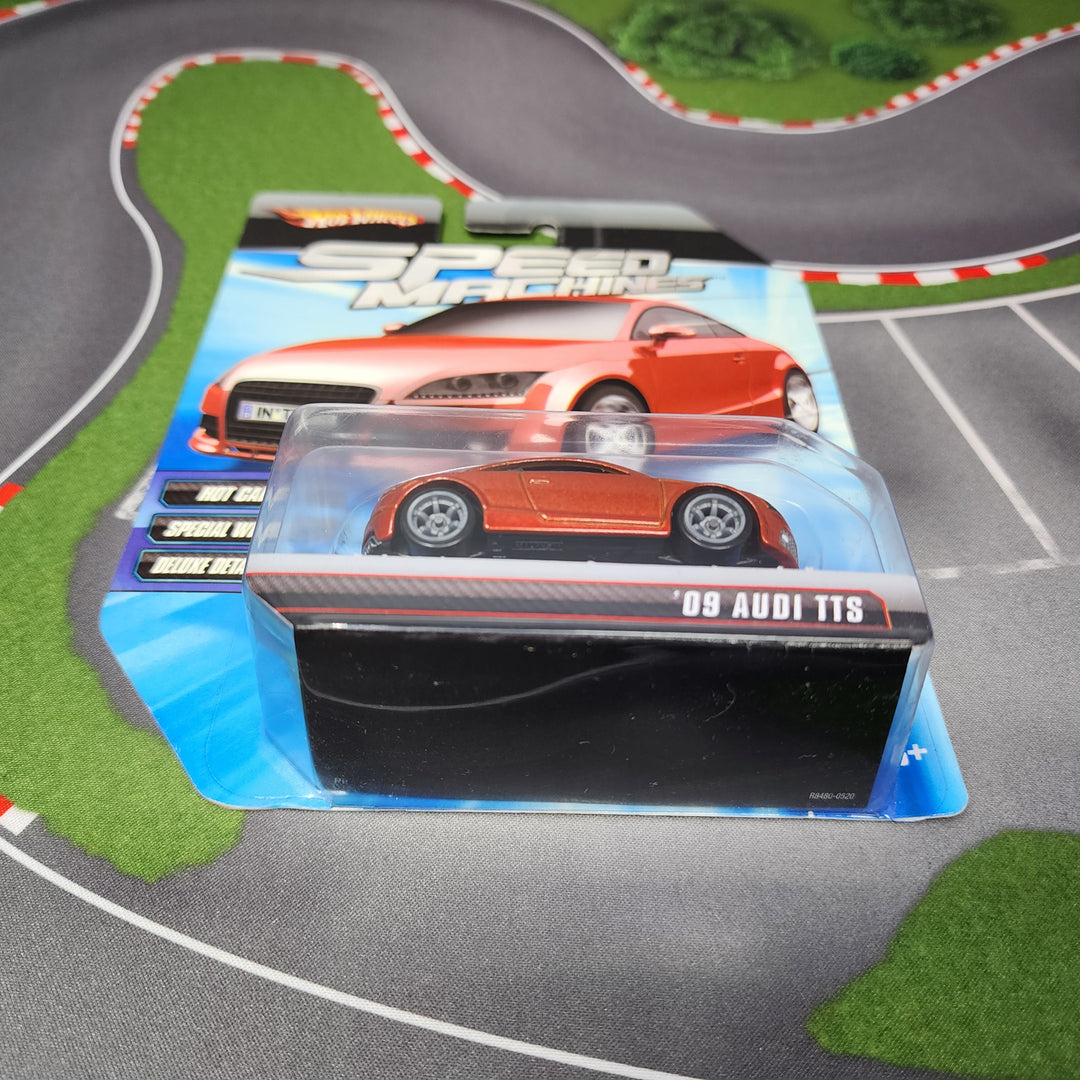 HW ホットウィール スピードマシーン アウディ TTS 2010 Hot Wheels Speed Machines Audi TTS Metalflake Dark Orange