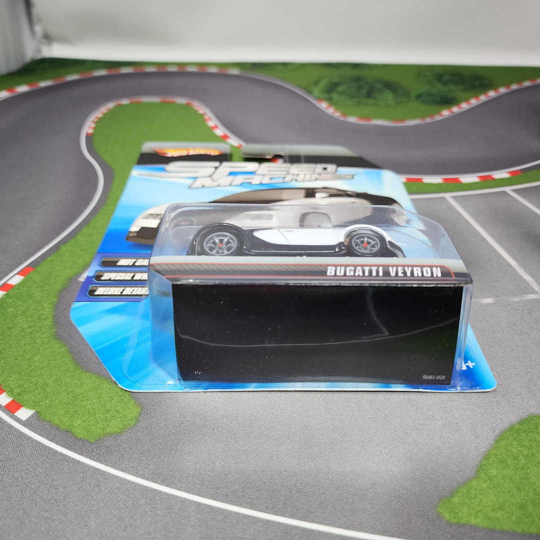 Bugatti Veyron * Black/White * Hot Wheels Speed Machines